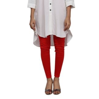 Ladies Stretchable Tights-Red